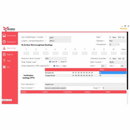 Intelligent Pendulum Software